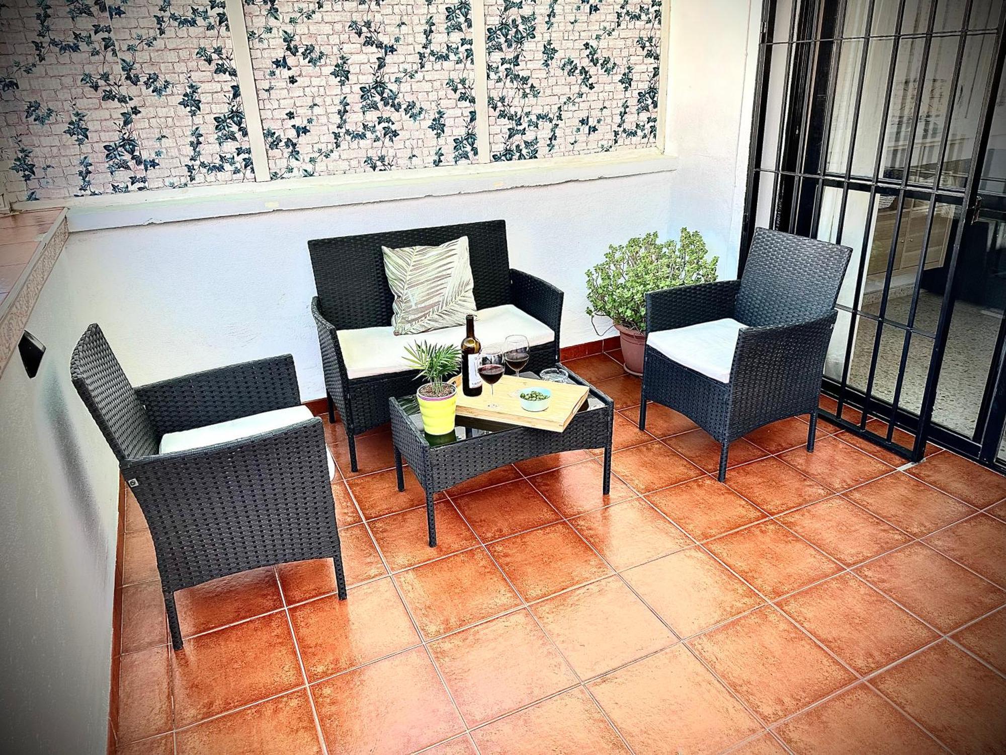 Ferienwohnung El Rincon De Apolo. Atico Con Aparcamiento Gratis. Málaga Exterior foto